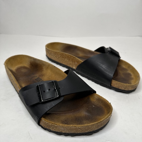 SOLD Womens Birkenstock Madrid Sandal - Black - Picture 8 of 8